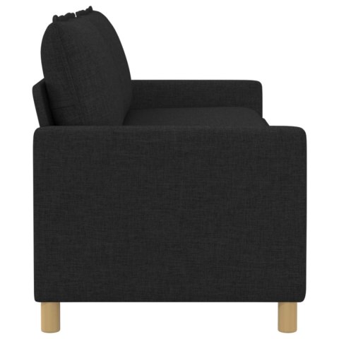 VidaXL Sofa Czarny tkanina