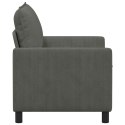 VidaXL Sofa ciemnoszary 126 x 81 x 87,5 cm tkanina