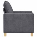 VidaXL Sofa ciemnoszary 76 x 81 x 87,5 cm Poliester