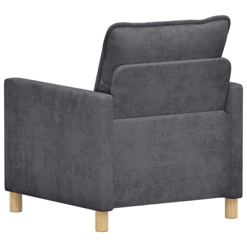 VidaXL Sofa ciemnoszary 76 x 81 x 87,5 cm Poliester