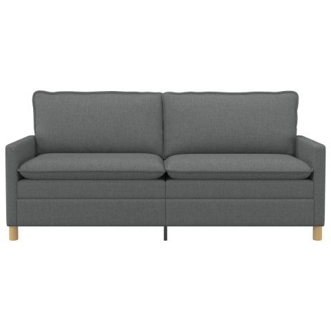 VidaXL Sofa ciemnoszary tkanina