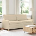 VidaXL Sofa kremowy tkanina