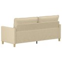 VidaXL Sofa kremowy tkanina