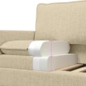 VidaXL Sofa kremowy tkanina