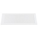 VidaXL Drzwi żaluzjowe do szafki, 2 szt., białe, 99,3x39,4 cm, sosnowe
