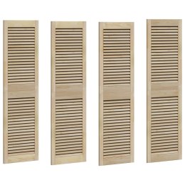 VidaXL Drzwi do szafki 4 pcs Naturalny 140,5 x 2,1 x 39,5 cm