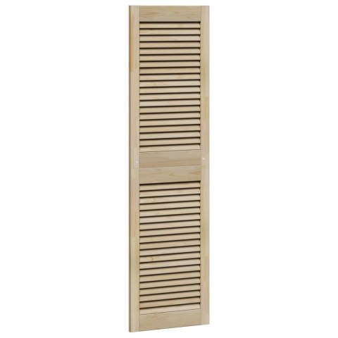 VidaXL Drzwi do szafki 4 pcs Naturalny 140,5 x 2,1 x 39,5 cm