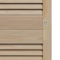 VidaXL Drzwi do szafki 4 pcs Naturalny 140,5 x 2,1 x 39,5 cm
