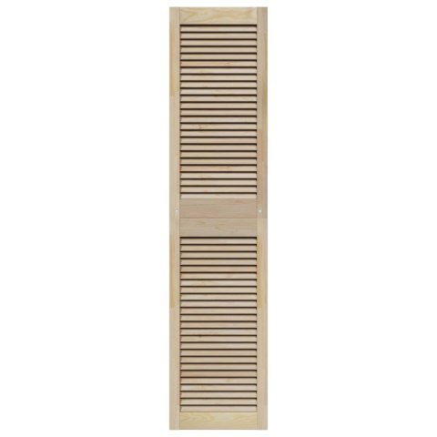 VidaXL Drzwi do szafki z drzwiami 4 pcs Naturalny 170 x 2,1 x 39,5 cm