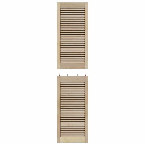 VidaXL Drzwi do szafki z drzwiami 4 pcs Naturalny 170 x 2,1 x 39,5 cm