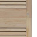VidaXL Drzwi do szafki z drzwiami 4 pcs Naturalny 170 x 2,1 x 39,5 cm