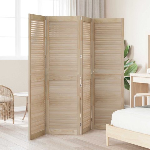 VidaXL Drzwi do szafki z drzwiami 4 pcs Naturalny 201 x 2,1 x 49,5 cm