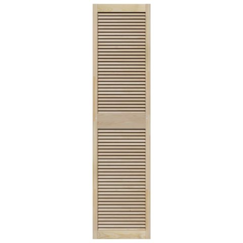 VidaXL Drzwi do szafki z drzwiami 4 pcs Naturalny 201 x 2,1 x 49,5 cm
