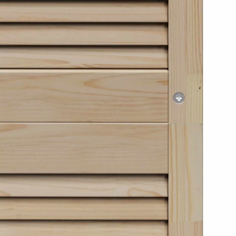 VidaXL Drzwi do szafki z drzwiami 4 pcs Naturalny 201 x 2,1 x 49,5 cm