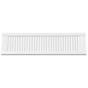 VidaXL Drzwi do szafek żaluzjowe 2 szt. Białe 99x29,5 cm