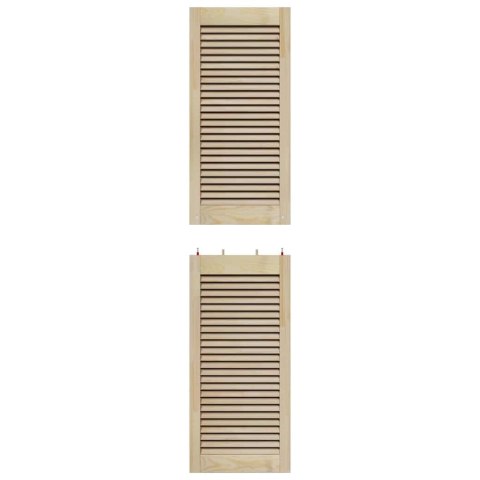 VidaXL Drzwi do szafki z drzwiami 2 pcs Naturalny 170 x 2,1 x 39,5 cm