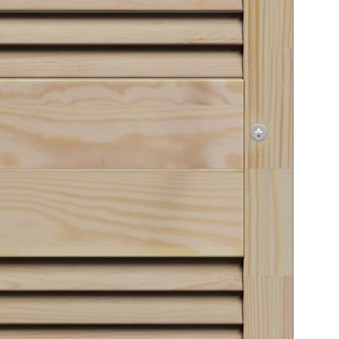 VidaXL Drzwi do szafki z drzwiami 2 pcs Naturalny 170 x 2,1 x 39,5 cm