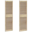 VidaXL Drzwi do szafki z drzwiami 2 pcs Naturalny 170 x 2,1 x 49,5 cm