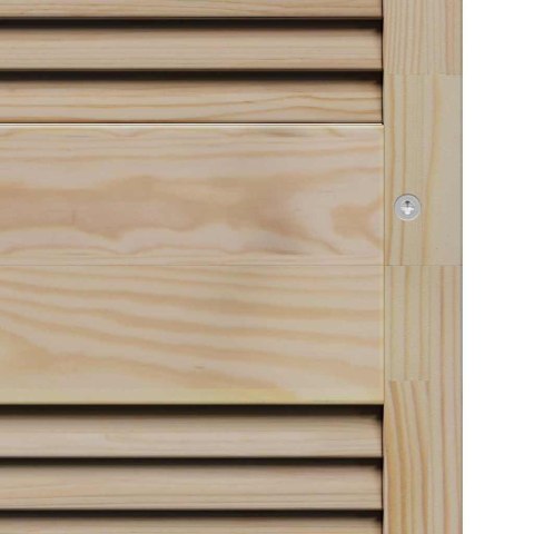 VidaXL Drzwi do szafki z drzwiami 2 pcs Naturalny 170 x 2,1 x 49,5 cm
