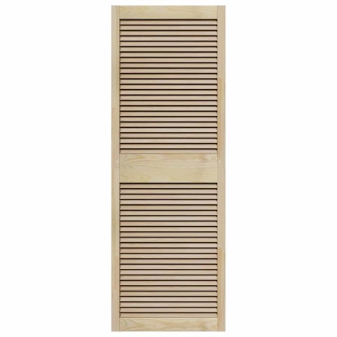 VidaXL Drzwi do szafki z drzwiami 2 pcs Naturalny 170 x 2,1 x 59,5 cm