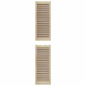 VidaXL Drzwi do szafki z drzwiami 2 pcs Naturalny 201 x 2,1 x 39,5 cm