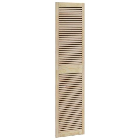 VidaXL Drzwi do szafki z drzwiami 2 pcs Naturalny 201 x 2,1 x 49,5 cm