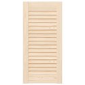 VidaXL Drzwi szafkowe z żaluzją 61,5x29,5 cm lite drewno sosnowe