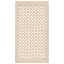 DRZWICZKI DO SZAFKI Z KRATKĄ 2 SZT 49,5X99 CM LITE DREWNO SOSNOWE MEBLOWE