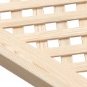 DRZWICZKI DO SZAFKI Z KRATKĄ 2 SZT 49,5X99 CM LITE DREWNO SOSNOWE MEBLOWE