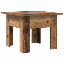 VidaXL Stolik kawowy Stare drewno 55 x 55 x 42 cm