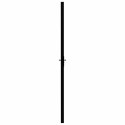 VidaXL Drzwi wewnętrzne, szkło ESG i aluminium, 93x201,5 cm, czarne