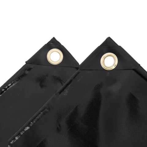 PLANDEKA PŁACHTA 650 G/M² 3X3M CZARNA
