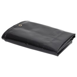 PLANDEKA PŁACHTA 650 G/M² 3X4M CZARNA