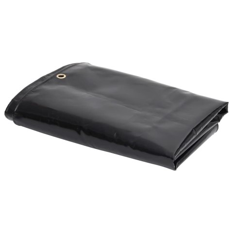 PLANDEKA PŁACHTA 650 G/M² 3X4M CZARNA