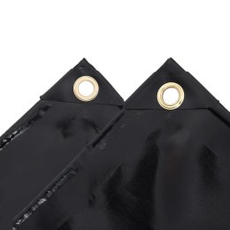 PLANDEKA PŁACHTA 650 G/M² 3X4M CZARNA