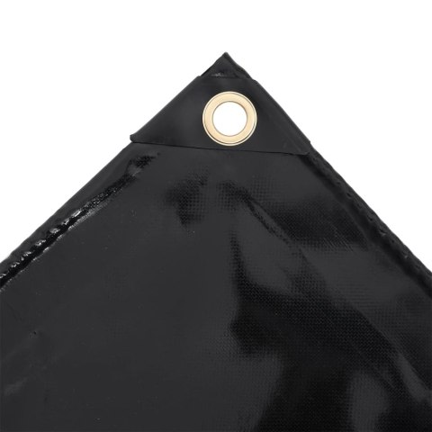 PLANDEKA PŁACHTA 650 G/M² 3X4M CZARNA