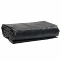 PLANDEKA PŁACHTA ANTRACYTOWA 1,5X2,5M 650 G/M²