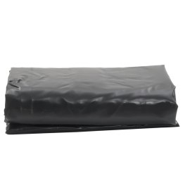 PLANDEKA PŁACHTA ANTRACYTOWA 1,5X2M 650 G/M²