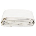 VidaXL Plandeka, biała, 1x2,5 m, 650 g/m²
