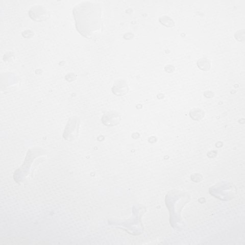 VidaXL Plandeka, biała, 1x2,5 m, 650 g/m²