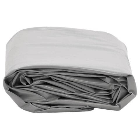 PLANDEKA PŁACHTA SZARA 5X6M 650 G/M²