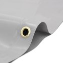 PLANDEKA PŁACHTA SZARA 5X6M 650 G/M²