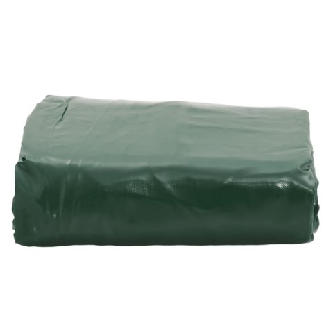 PLANDEKA PŁACHTA ZIELONA 5X7M 650 G/M²
