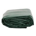 PLANDEKA PŁACHTA ZIELONA 5X7M 650 G/M²