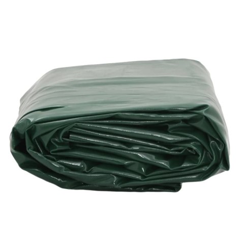 PLANDEKA PŁACHTA ZIELONA 5X7M 650 G/M²