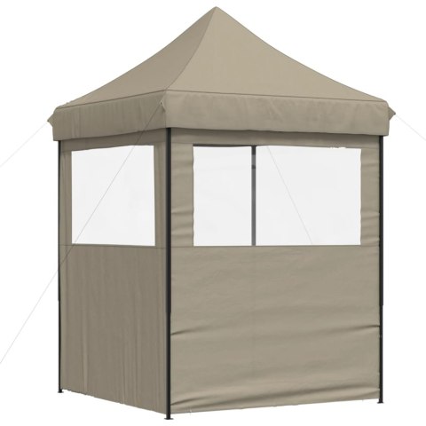 NAMIOT IMPREZOWY TYPU POP-UP Z 2 ŚCIANKAMI KOLOR TAUPE