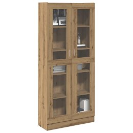 VidaXL Szafka, dąb artisan, 82,5x30,5x185 cm, materiał drewnopochodny