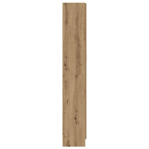 VidaXL Szafka, dąb artisan, 82,5x30,5x185 cm, materiał drewnopochodny