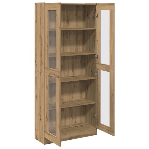 VidaXL Szafka, dąb artisan, 82,5x30,5x185 cm, materiał drewnopochodny