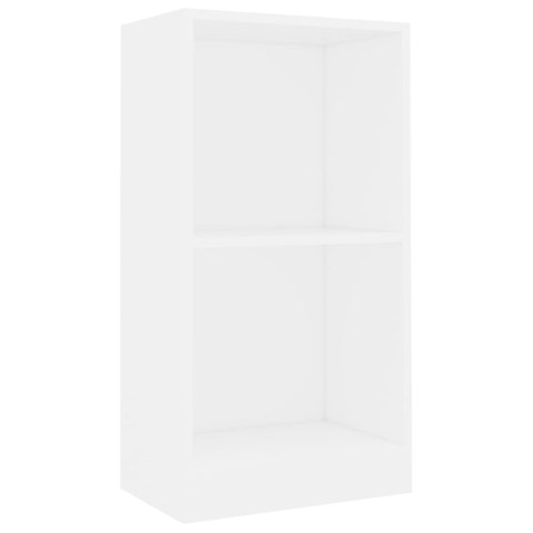 VidaXL Regał, biały, 40x24x75 cm, materiał drewnopochodny